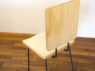 無垢 チェア（椅子） 銀杏, SSD建築士事務所株式会社 SSD建築士事務所株式会社 Modern living room Wood Wood effect