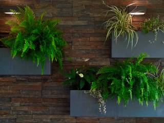 JARDIMGARVE Balcon, Veranda & Terrasse modernes Fer / Acier Gris