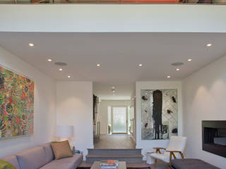 Georgetown Townhouse, Hinson Design Group Hinson Design Group モダンデザインの リビング