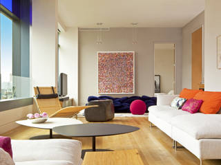 Soho House, Hinson Design Group Hinson Design Group Modern Living Room