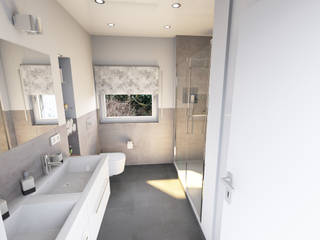 ​Das komplette Badezimmer — zum Festpreis und mit Termingarantie, Bad Campioni Bad Campioni Modern bathroom
