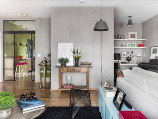 Apartamento no Ipiranga, Cores Lovers Cores Lovers Modern living room