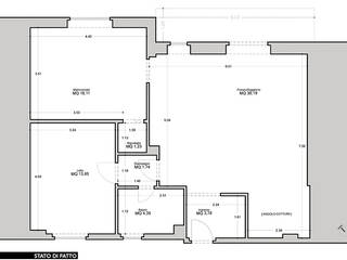 Appartamento CP, ABBW angelobruno building workshop ABBW angelobruno building workshop