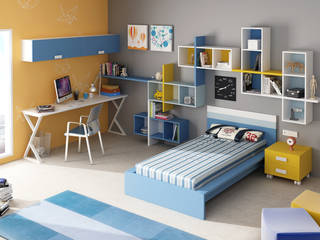 Colección SUNNY, MANOLODURANDISEÑO MANOLODURANDISEÑO Modern style bedroom MDF