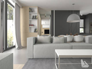 Dom - Kraków, Dream Design Dream Design Modern living room