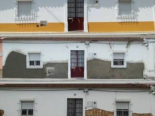 Recuperação de fachada em moradia muito antiga (S. João da Ribeira/Rio Maior), Atádega Sociedade de Construções, Lda Atádega Sociedade de Construções, Lda