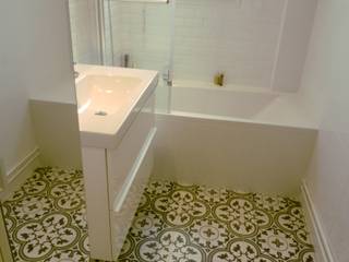 Les carreaux de ciment, espaces & déco espaces & déco Eclectic style bathroom