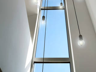 Wohnhaus D Mainz, Marcus Hofbauer Architekt Marcus Hofbauer Architekt Modern corridor, hallway & stairs