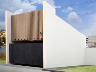 CASA CUBE, lab arquitectura lab arquitectura Minimalistyczne domy