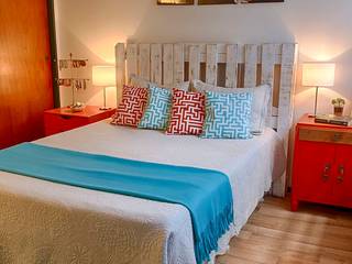 Dormitorio matrimonial | RUSTICO Y ECLÉCTICO , G7 Grupo Creativo G7 Grupo Creativo Rustic style bedroom