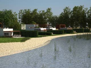 Un proyecto de playa y campo al sur de Lima, Nicolás Bello Nicolás Bello Casas modernas