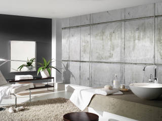 AP Beton, Architects Paper Architects Paper Industrial style walls & floors Grey