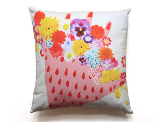 Printed pillows, My Friend Paco My Friend Paco Modern houses Cotton Red