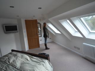 Orch loft conversion, Loft Architect Loft Architect Modern Bedroom Wood Wood effect