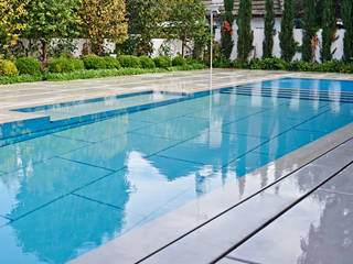 Stone covered Movable Floors, AGOR Engineering AGOR Engineering Piscinas modernas