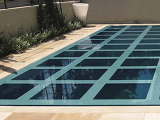Glass covered Movable Floor, AGOR Engineering AGOR Engineering Piscinas modernas