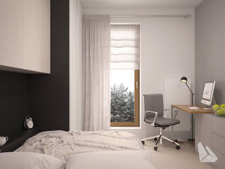 Mieszkanie 4 - Kraków, Dream Design Dream Design Moderne Schlafzimmer