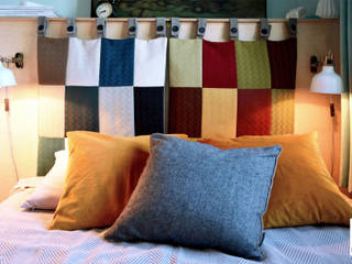 Sypialnia...kolorowych snów, DoMilimetra DoMilimetra Modern Bedroom Multicolored