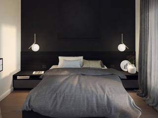 Warszawa | 80m, Mohav Design Mohav Design Minimalist bedroom