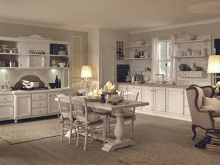 ريفي تنفيذ Casa Più Arredamenti, بلدي shabby chic kitchen