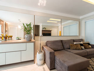 Design de interiores em residencia, roberta ribeiro interiores roberta ribeiro interiores Livings de estilo moderno