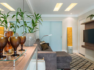 Design de interiores em residencia, roberta ribeiro interiores roberta ribeiro interiores Modern dining room