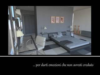 VESTIRE UN AMBIENTE CON IDEE E SOLUZIONI DIVERSE, ATMOSPHERE STAGING ATMOSPHERE STAGING ห้องนอน