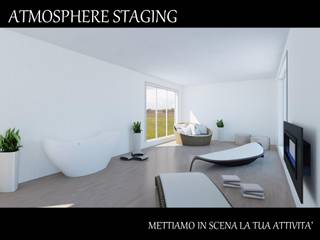 UN'INTUIZIONE: NUOVO SPRINT ALLA TUA ATTIVITA', ATMOSPHERE STAGING ATMOSPHERE STAGING 모던스타일 스파