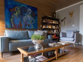 Winter Room, Johnny Thomsen Arquitetura e Design Johnny Thomsen Arquitetura e Design Living room Wood Wood effect