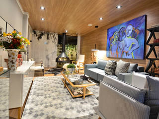 Winter Room, Johnny Thomsen Arquitetura e Design Johnny Thomsen Arquitetura e Design Living room Wood Wood effect