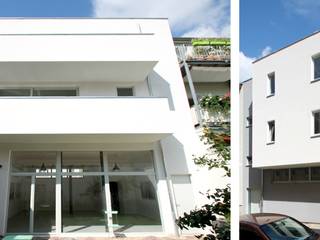 Mehrfamilienhaus B - Neubau eines Wohnhauses mit Atelier, Architekturbüro Schumann Architekturbüro Schumann Maisons modernes
