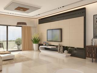 2 BHK Apartment Interior Design, Ghar360 Ghar360