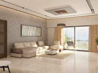 2 BHK Apartment Interior Design, Ghar360 Ghar360