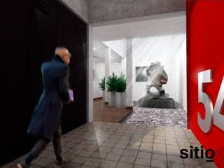 s i t i o / soporte visual / Inmobiliaria Ciudad de Cordoba, Sitio Sitio Cuartos de estilo moderno