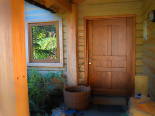 PUERTAS DE MADERA DE LENGA, Ignisterra S.A. Ignisterra S.A. Classic windows & doors Wood Wood effect