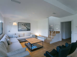 Piso en Sarrià, dom arquitectura dom arquitectura Minimalist living room