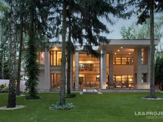 Wenn moderne Architektur auf eleganten Luxus trifft., LK&Projekt GmbH LK&Projekt GmbH Modern houses