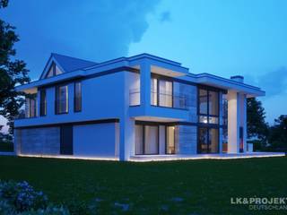 Modern, hell und offen - perfekt., LK&Projekt GmbH LK&Projekt GmbH Moderne Häuser
