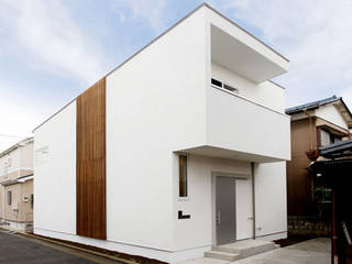 段差をたのしむ家, 株式会社Ｆｉｔ建築設計事務所 株式会社Ｆｉｔ建築設計事務所 Moderne Häuser Holz Holznachbildung