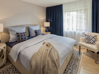 Ferienwohnung abnoba mons, Lenzkirch, Homemate GmbH Homemate GmbH Country style bedroom Wood Blue