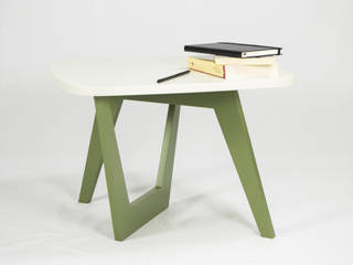 Viceversa Coffee Table - Trapezoidal, Microstudio Microstudio Scandinavian style living room Wood Wood effect