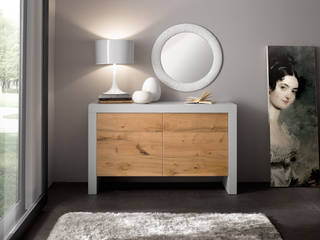 CREDENZA 2 ANTE IN LEGNO, CORDEL s.r.l. CORDEL s.r.l. Столовая комната в стиле модерн Твердая древесина Многоцветный