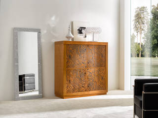 CREDENZA 4 ANTE, CORDEL s.r.l. CORDEL s.r.l. Столовая комната в стиле модерн Твердая древесина Многоцветный