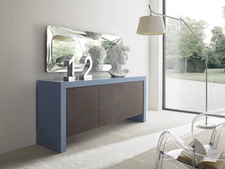 CREDENZA 3 ANTE, CORDEL s.r.l. CORDEL s.r.l. غرفة السفرة خشب متين Multicolored