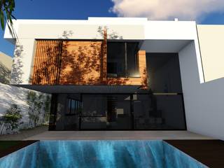 Vivienda Unifamiliar en Calle Juan Sebastian Bach, Almería, ESTUDIOMORENATE ESTUDIOMORENATE Moderne huizen