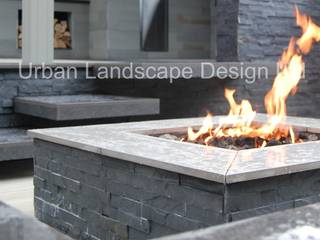 Outdoor Kitchen & RENSON® canopy, Urban Landscape Design Ltd Urban Landscape Design Ltd Moderne tuinen