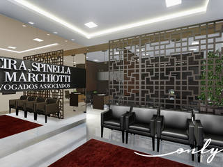 Advocacia VSM, Only Design de Interiores Only Design de Interiores Modern Study Room and Home Office