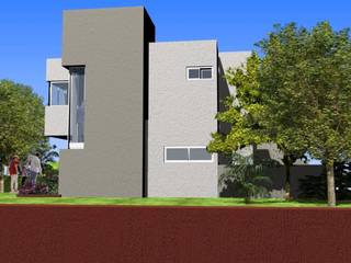 Complejo Duplex, ARQUITECTA CARINA BASSINO ARQUITECTA CARINA BASSINO Modern houses