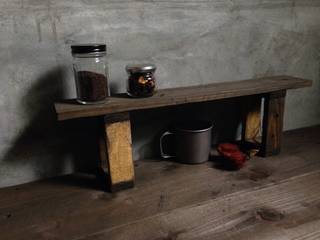 Tiny Shelf, calima calima Kitchen لکڑی Wood effect