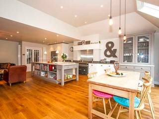 Kitchen Extension, Hinchley Wood, Cube Lofts Cube Lofts مطبخ